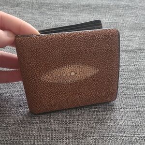 GENUINE Exotic Stingray Leather Wallet